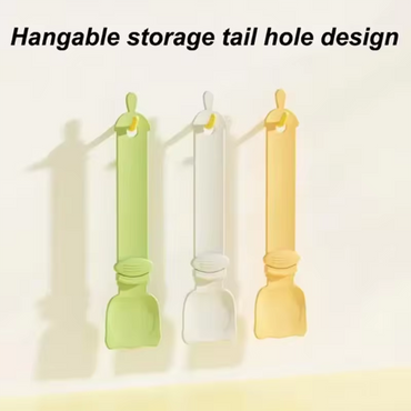 Cat Treat Squeeze Spoon Long Handle Wet Food Puree Dispenser Feeder Tool