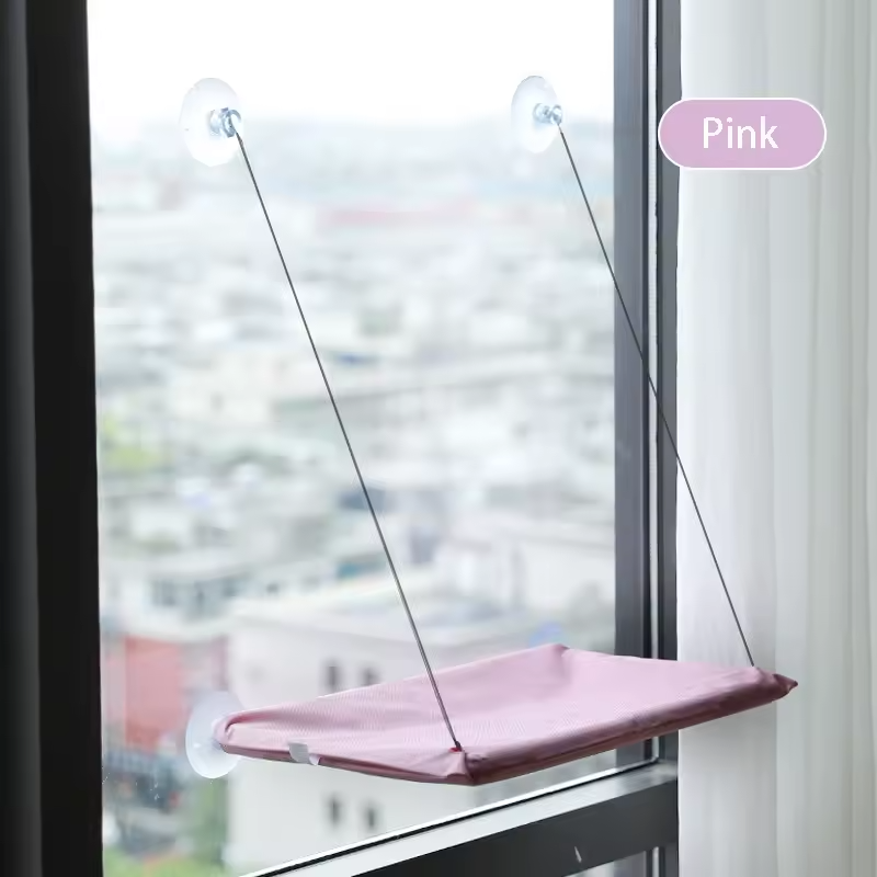 Cat Window Hammock Bed Suction Cup Washable Detachable Pet Seat