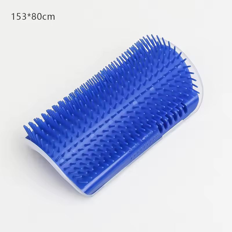 Cat Corner Groomer Self Cleaning Brush Hair Remover Scratcher