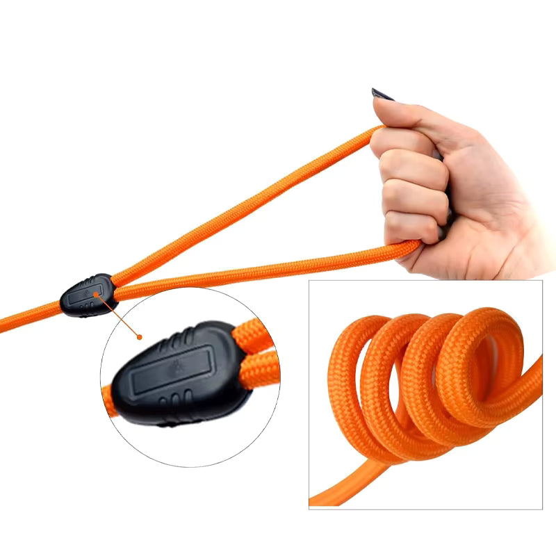 5M 10M 15M Dog Training Lead Heavy Duty Nylon Recall Leash for Large Dogs