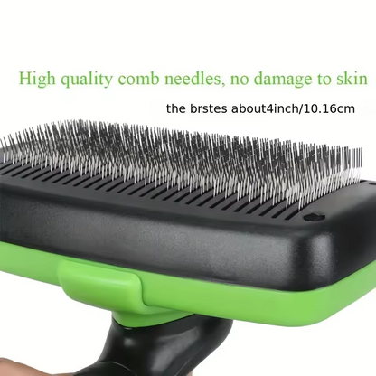 Self Cleaning Pet Grooming Brush Dog and Cat Shedding Hair Remover Comb