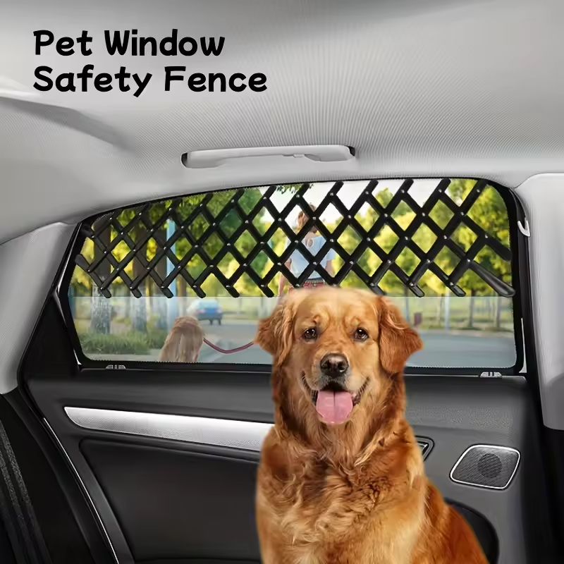 Car Window Pet Guard Ventilation Safety Grill for Dogs Cars SUVs Trucks