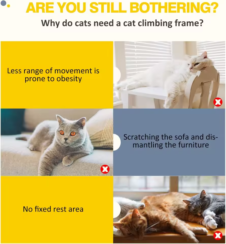 140cm Cat Tree Tower Large Scratching Post Condo for Indoor Cats Stable