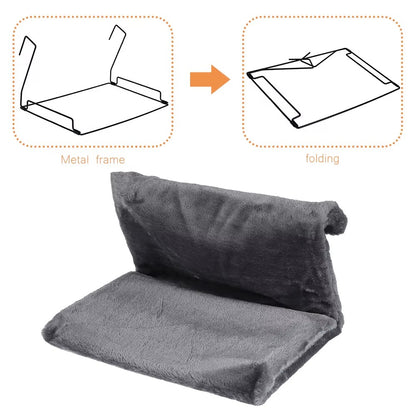 Cat radiator lounger /hammock with metal frame, warm cat bed