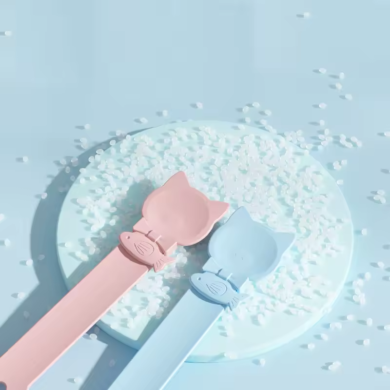 Cat Treat Squeeze Spoon Long Handle Wet Food Puree Dispenser Feeder Tool