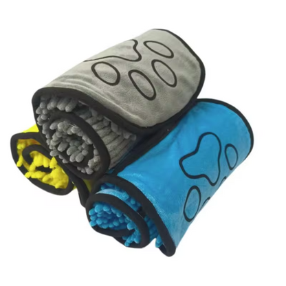 Super Absorbent Pet Towel Quick Dry Dog Cat Bath Towel Soft Drying Robe