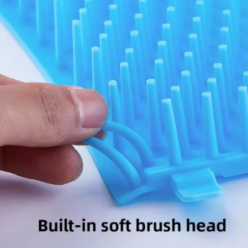 Dog paw cleaner cup, silicone brush, portable foot cleaner