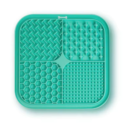 Silicone Pet Lick Mat Slow Feeder Suction Cup Anti Choking Dog and Cat Feeding Mat