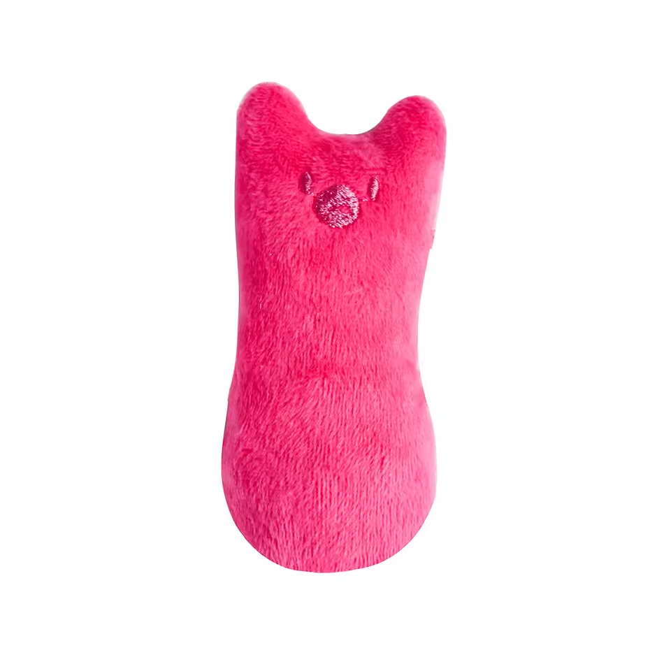 Catnip Cat Toy Plush Chew Teeth Cleaning Interactive Kitten Bite Toy