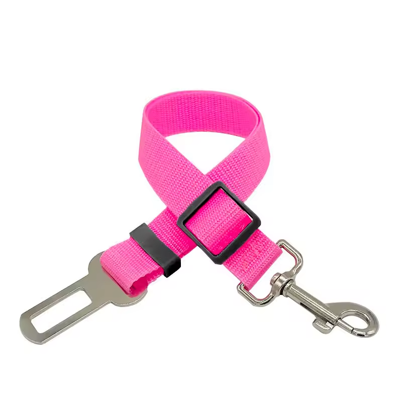 Dog Car Seat Belt Adjustable Safety Lead Travel Harness Restraint Leash