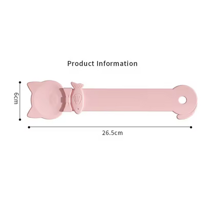 Cat Treat Squeeze Spoon Long Handle Wet Food Puree Dispenser Feeder Tool