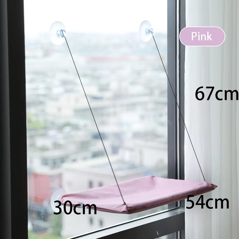 Cat Window Hammock Bed Suction Cup Washable Detachable Pet Seat