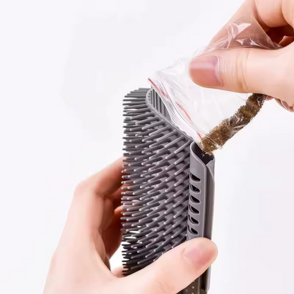 Cat Corner Groomer Self Cleaning Brush Hair Remover Scratcher