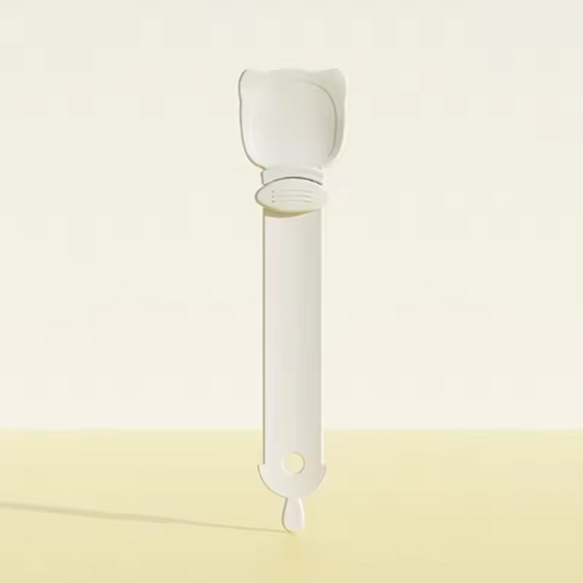Cat Treat Squeeze Spoon Long Handle Wet Food Puree Dispenser Feeder Tool