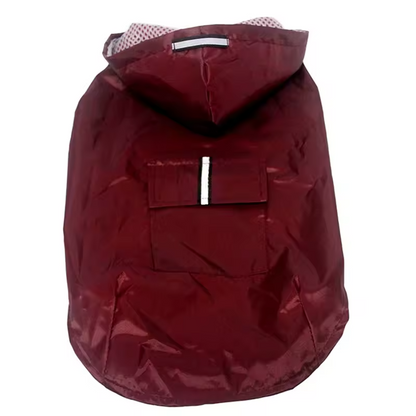 Waterproof Dog Raincoat Reflective Hooded Jacket Rain Poncho All Sizes Dogs