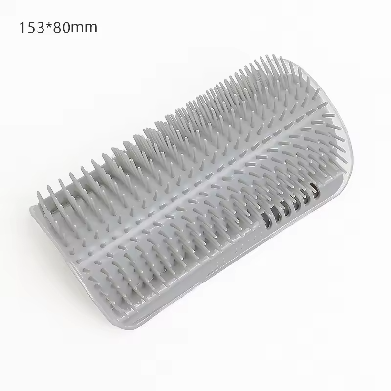 Cat Corner Groomer Self Cleaning Brush Hair Remover Scratcher