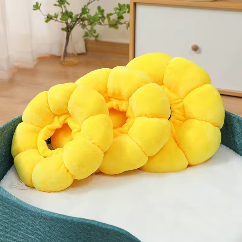 Sunflower Pet Recovery Collar Soft Anti Lick Adjustable Dog Cat Cone Collar