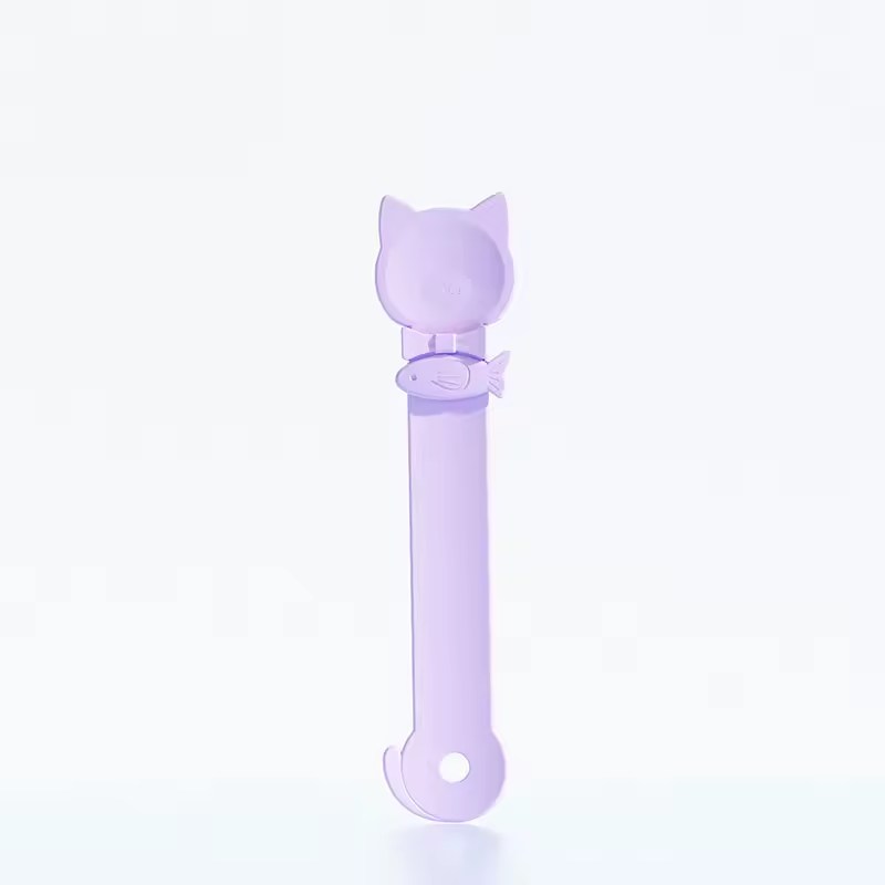 Cat Treat Squeeze Spoon Long Handle Wet Food Puree Dispenser Feeder Tool