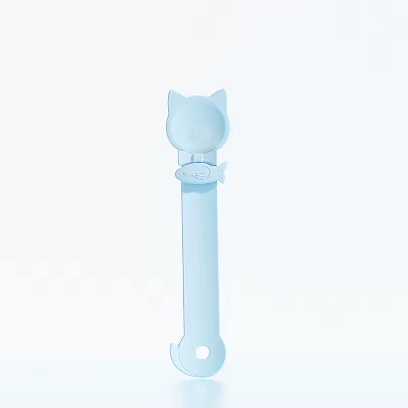 Cat Treat Squeeze Spoon Long Handle Wet Food Puree Dispenser Feeder Tool