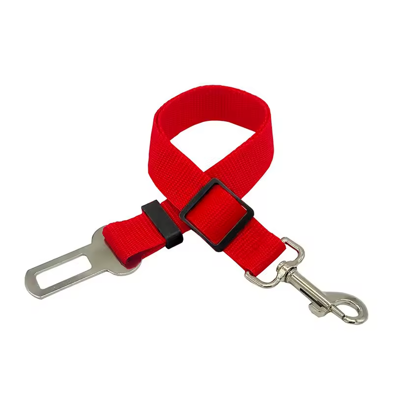 Dog Car Seat Belt Adjustable Safety Lead Travel Harness Restraint Leash