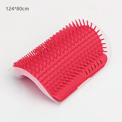 Cat Corner Groomer Self Cleaning Brush Hair Remover Scratcher