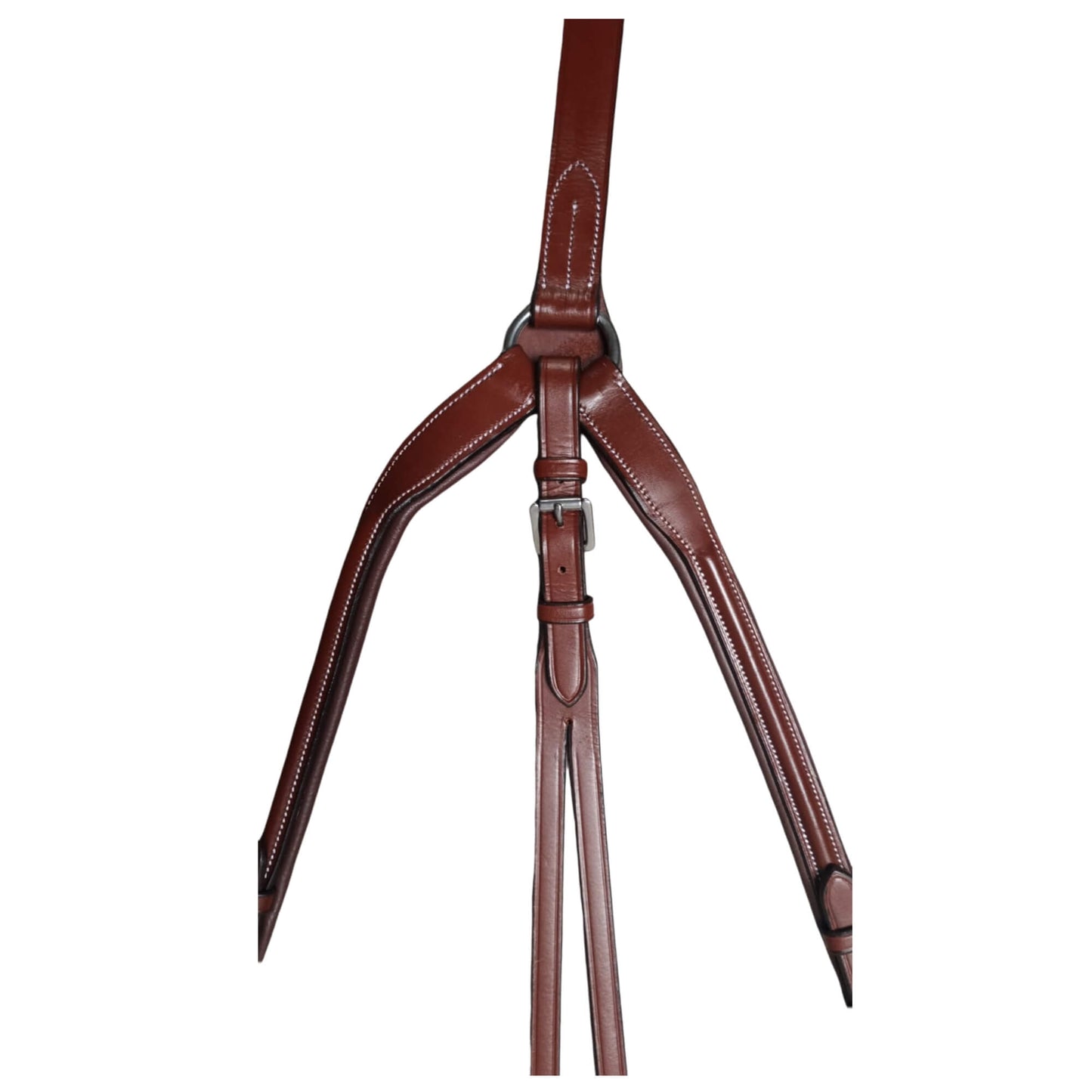 Brown Leather Horse Breastplate – Padded Adjustable Breast Collar - Youshaelia
