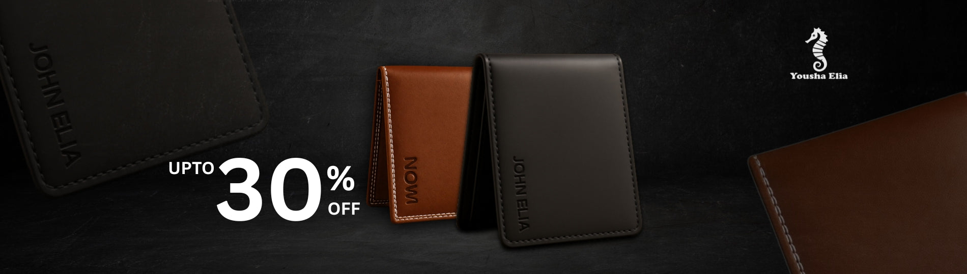 Yousha Elia Premium Leather wallet two image of Wallet