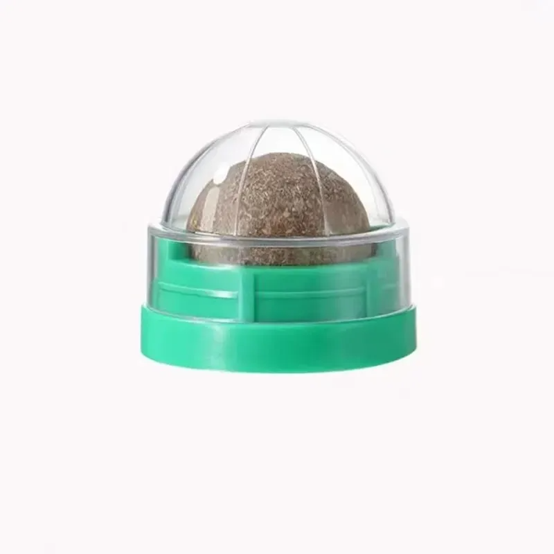 Catnip Mint Ball Cat Toy Teeth Cleaning Chew Lick Toy for Indoor Cats
