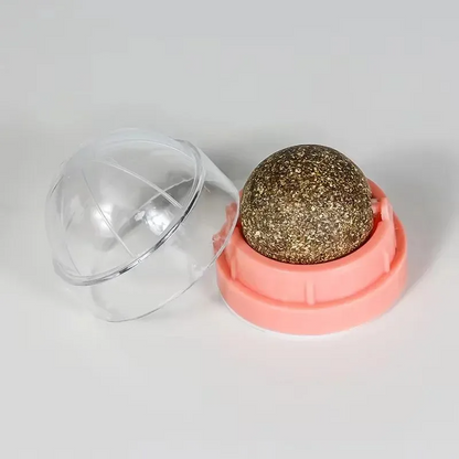 Catnip Mint Ball Cat Toy Teeth Cleaning Chew Lick Toy for Indoor Cats