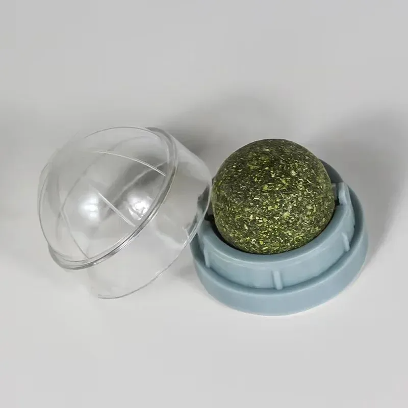 Catnip Mint Ball Cat Toy Teeth Cleaning Chew Lick Toy for Indoor Cats