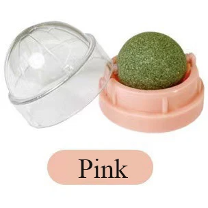 Catnip Mint Ball Cat Toy Teeth Cleaning Chew Lick Toy for Indoor Cats