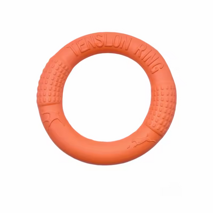 Waterproof Floating EVA Dog Frisbee Tug Ring Chew Resistant Training Toy