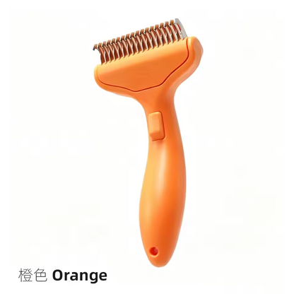 Pet Grooming Comb Stainless Steel Dog Cat Deshedding Detangling Brush