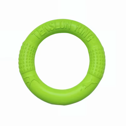 Waterproof Floating EVA Dog Frisbee Tug Ring Chew Resistant Training Toy