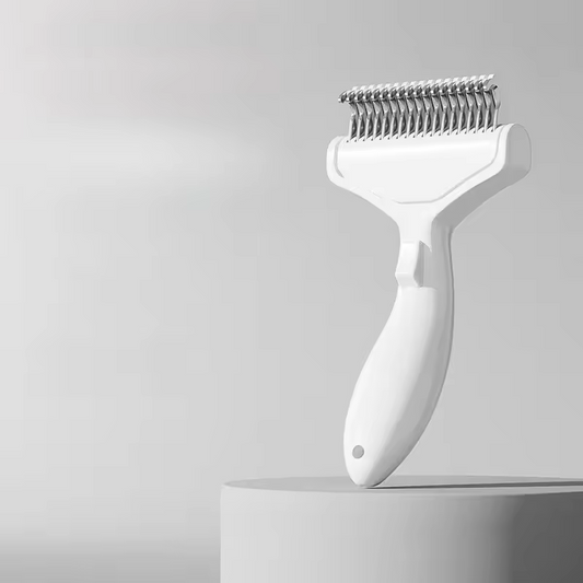 Pet Grooming Comb Stainless Steel Dog Cat Deshedding Detangling Brush