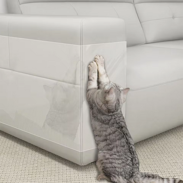 Anti Cat Scratch Furniture Protector Tape Clear Sofa Couch Guard Roll