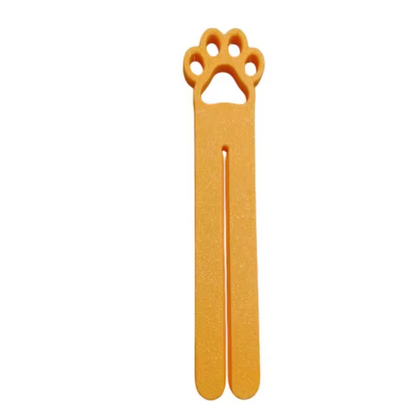 Cat Treat Squeezer Spoon Cat Paw Design No Waste Snack Tube Feeder Tool