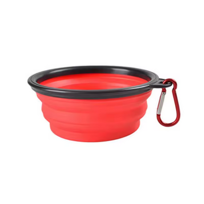 Collapsible Pet Bowl Silicone Dog Cat Travel Food Water Bowl Portable Outdoor