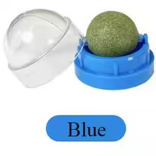 Catnip Mint Ball Cat Toy Teeth Cleaning Chew Lick Toy for Indoor Cats