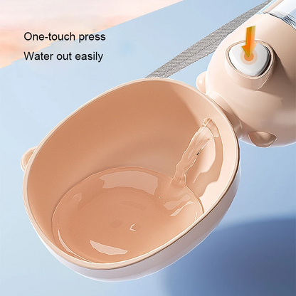Portable Dog Water Bottle Leakproof Travel Drinking Bowl for Dogs Cats